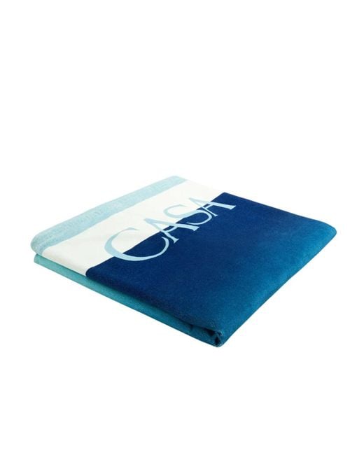 Casablanca Blue Beach Towel for men