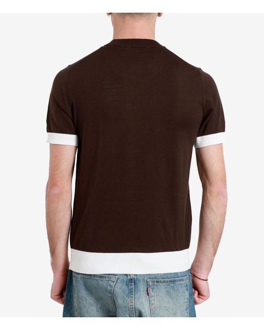 Pulls Paolo Pecora en coloris Brown