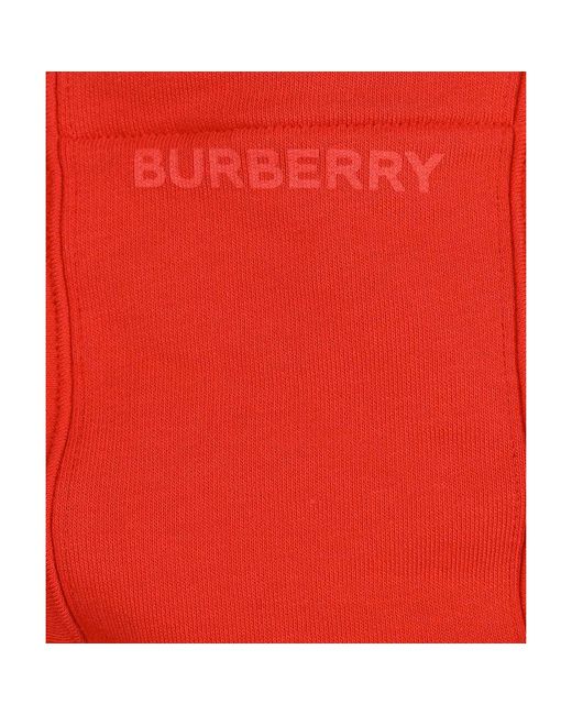 Burberry Love Sweatshirt mit Kapuze in Red für Herren