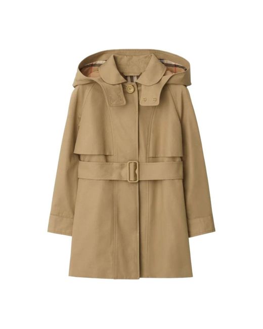 Tranchée Burberry en coloris Natural