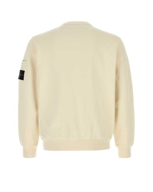 Stone Island Natural Sweatshirt for men