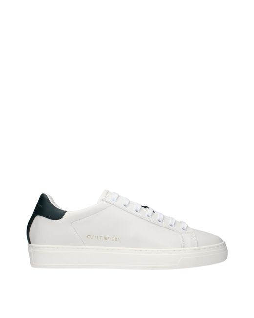 CU | LT ESSENCE White Sneakers Leather/Dark for men