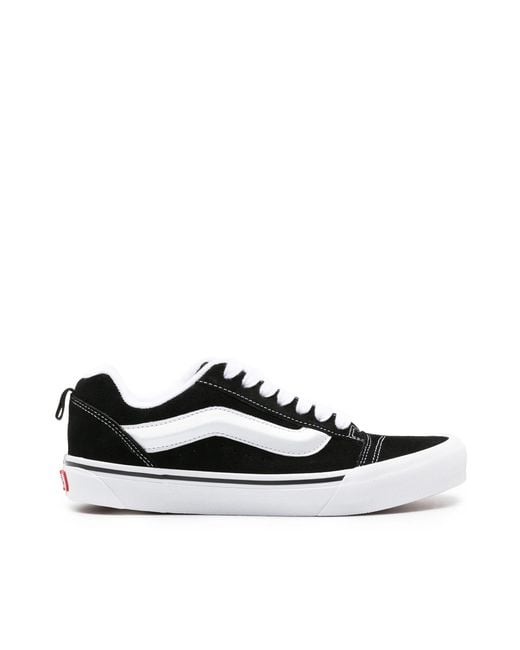 Vans White Sneaker Knu Skool Schwarz/Weiß
