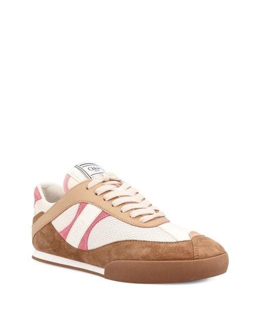 Chloé Pink Kick Sneakers