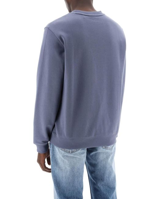 HUGO Regular Fit Light Sweatshirt in het Blue voor heren
