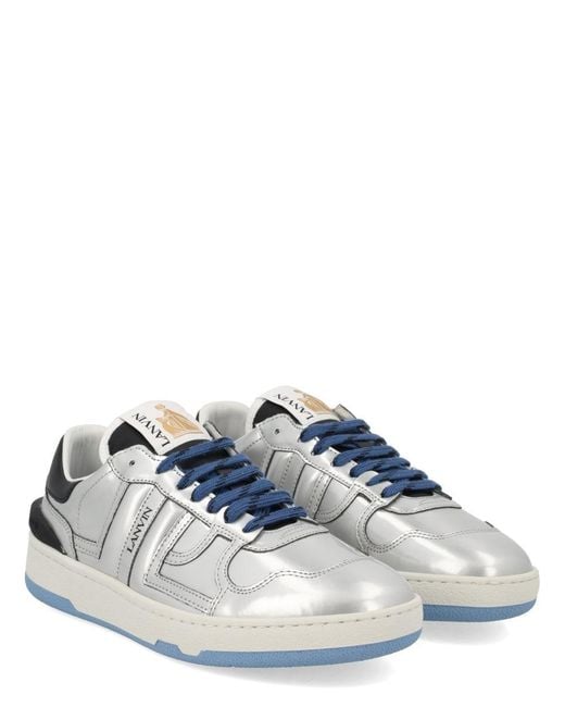 Lanvin White Clay Sneakers