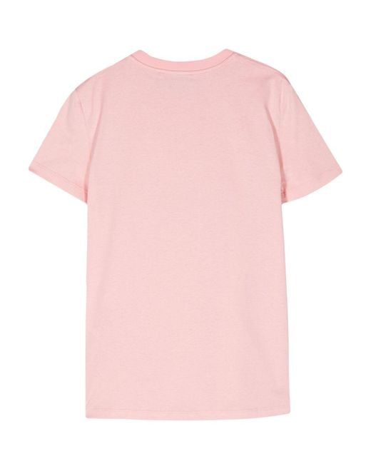 Max Mara Pink Cotton T-Shirt