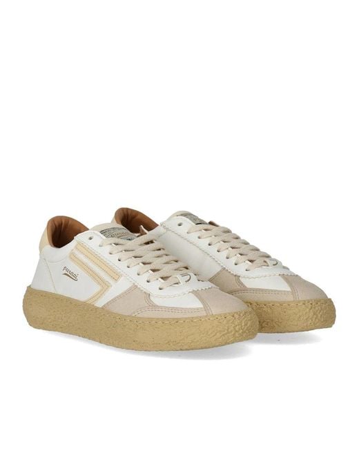 PURAAI White 1.01 Vintage Coconut Milk Sneaker