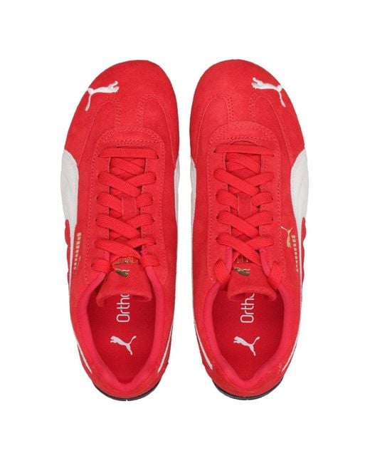 PUMA Sneakers Rood+wit in het Red voor heren
