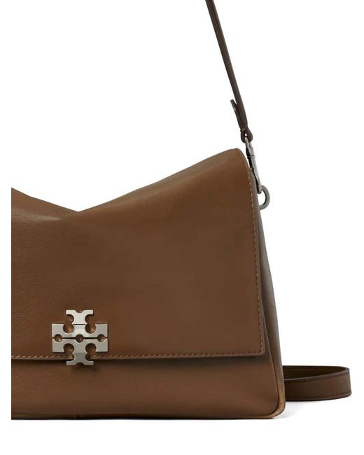 Tory Burch Brown Charlie Shoulder Bag