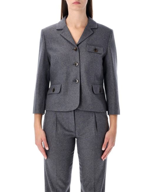 THE GARMENT Gray Mitch Fitted Jacket