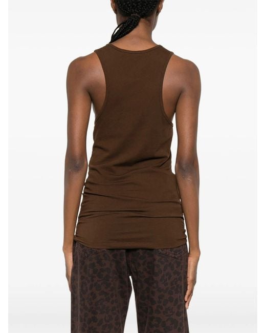 Entire studios Brown Muscle Tank Top