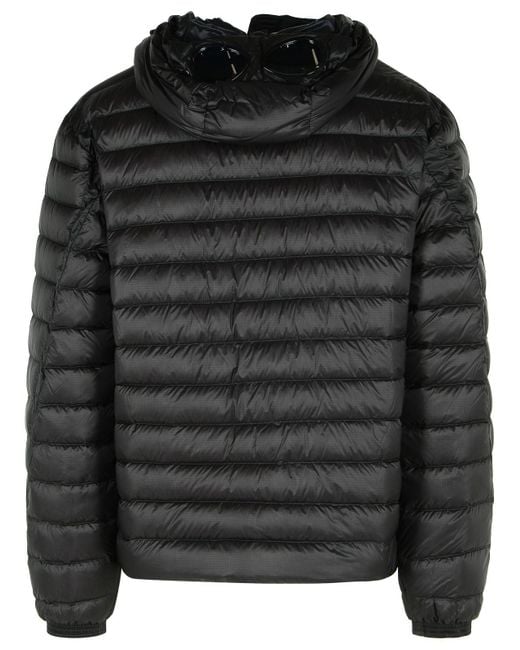 C P Company C.p. Bedrijf 'dd Shell' Zwart Polyamide Down Jas in het Black