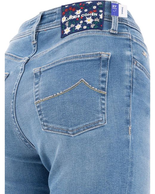 Jacob Cohen Blue "Kate Crop" Jeans