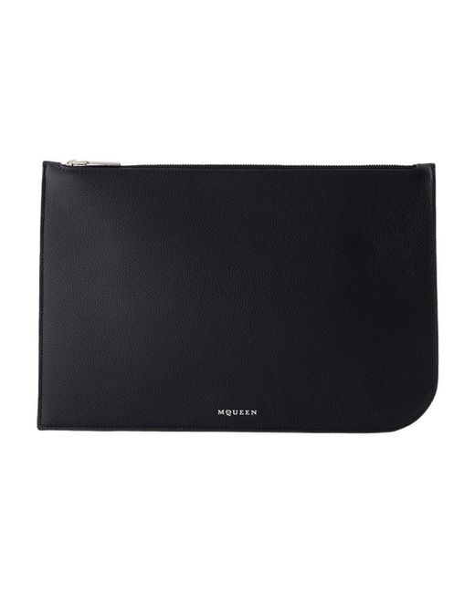 L Sling Crossbody Alexander Mc Queen Leather Black Alexander McQueen