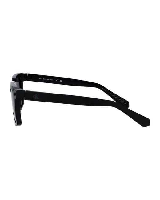 Calvin Klein Black Injected Sunglasses