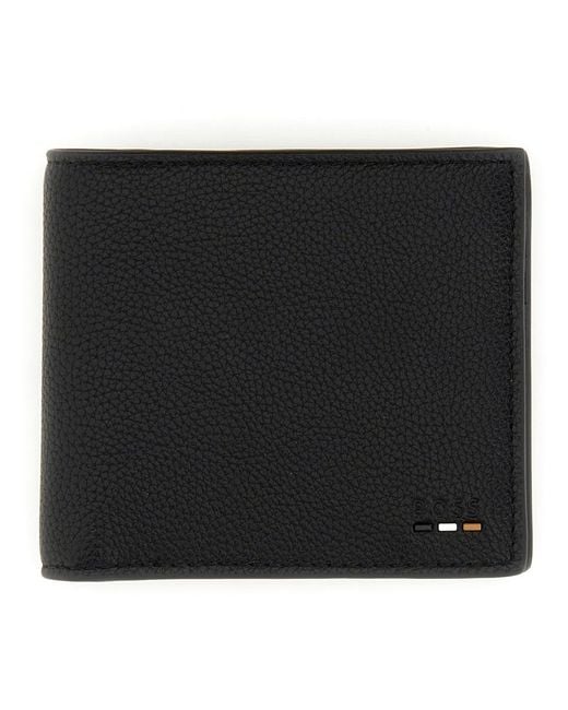 Boss Black Bi-Fold Wallet for men