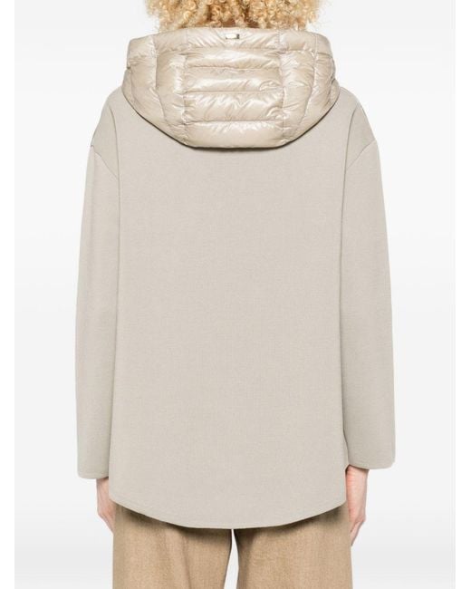 Herno Natural Cotton And Nylon Down Jacket