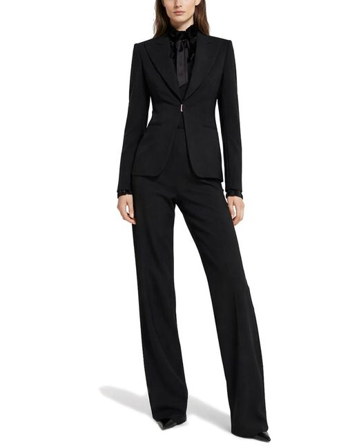 Gucci Black Wool Tailored Pants