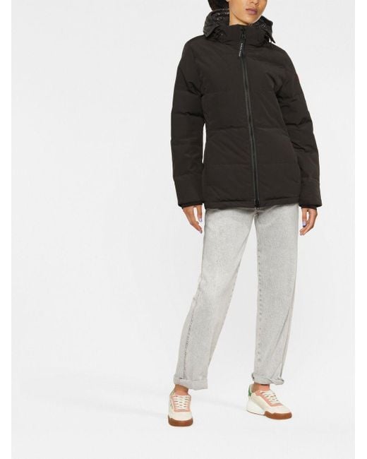 Canada Goose Chelsea Parka Coat in het Black