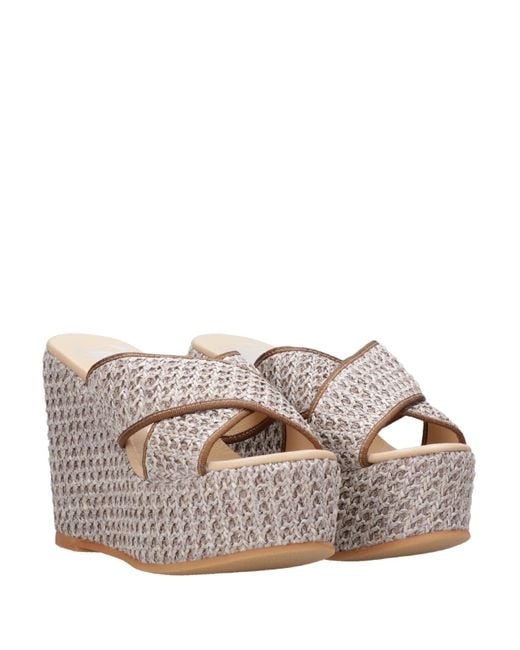 Espadrilles Gray Sandals
