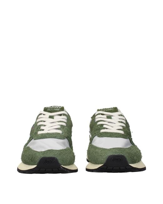 Autry Green Sneakers Suede for men