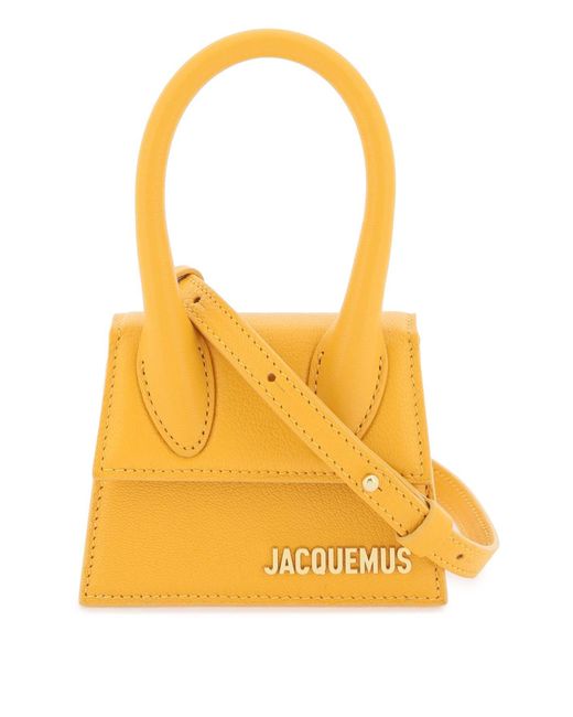 Micro Bag Le Chiquito di Jacquemus in Yellow
