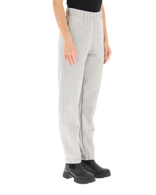 Pantalon de jogging logiciel isoli Ganni en coloris Gray