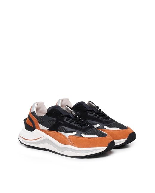 Date White Running Nylon Sneakers for men