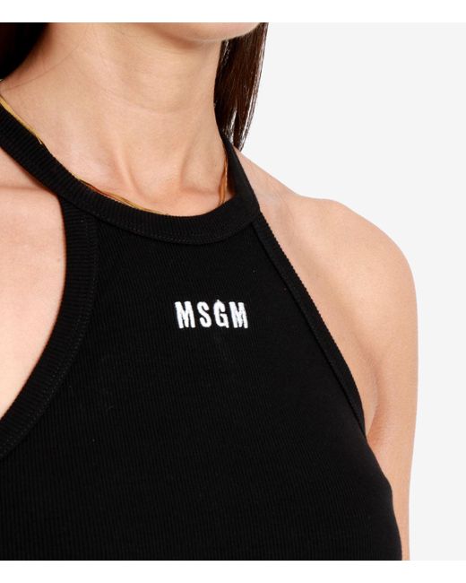 MSGM Black Top