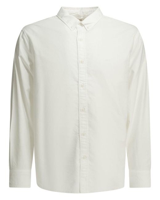 Levi's "authentiek" Casual Overhemd in het White voor heren