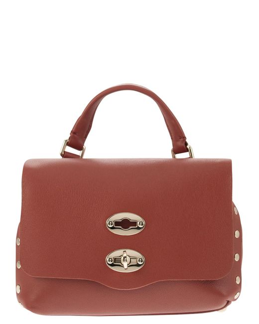 Zanellato Red Heritage Baby Leather Handbag
