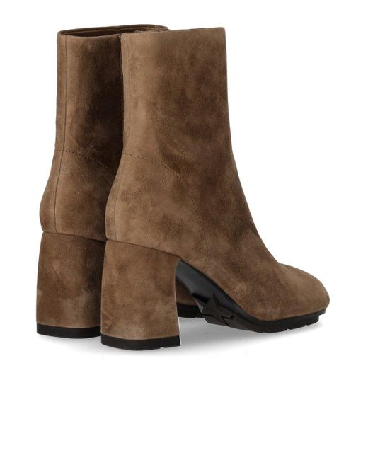 Ash Brown Eclat Heeled Ankle Boot