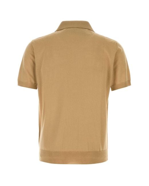 Valentino Garavani Natural Wool Polo Shirt