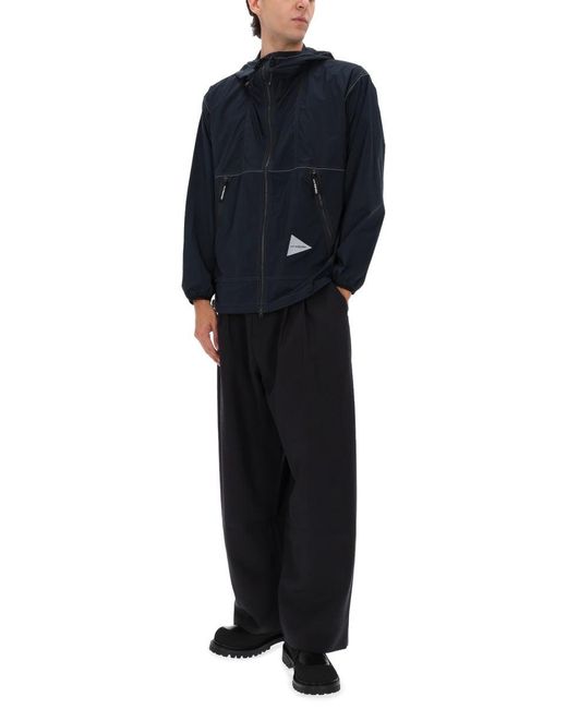 And Wander Blue Jacket "Partex" for men