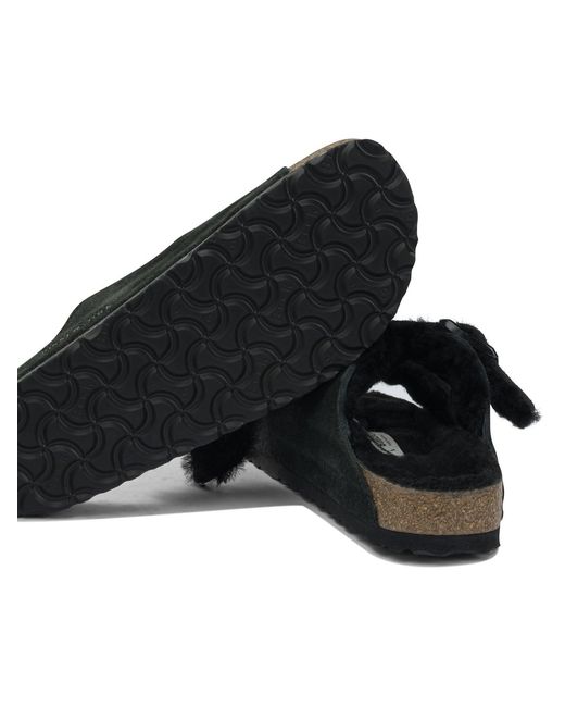 Birkenstock Black "Boston" Sandalen