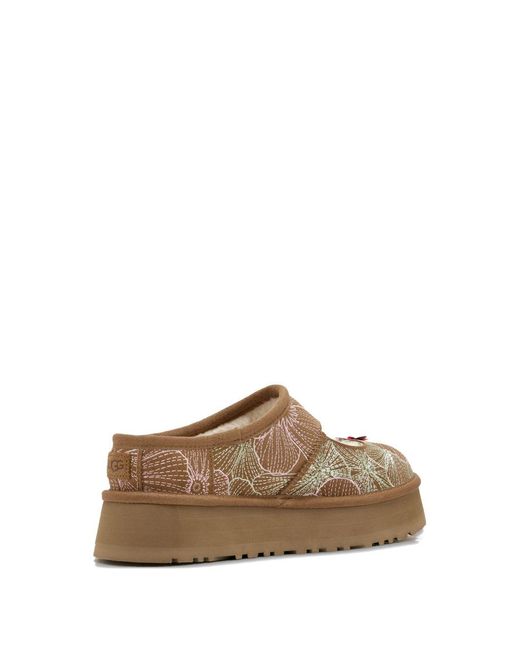 Ugg Bea Sneakers Met Bloem-Applicatie in het Brown