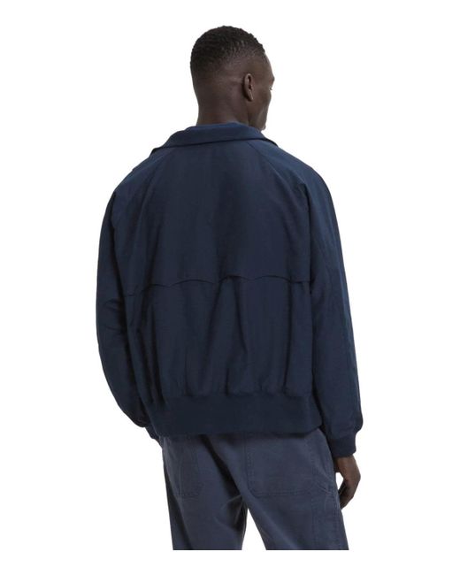 Baracuta Blue G9 Harrington Bomber Jacket for men