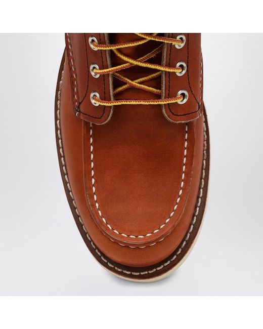 Red Wing Brown Wing Shoes Leather Ankle Boot for men