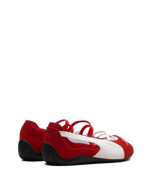 PUMA Red Speedcat Ballet "For All Time" Ballet Flats