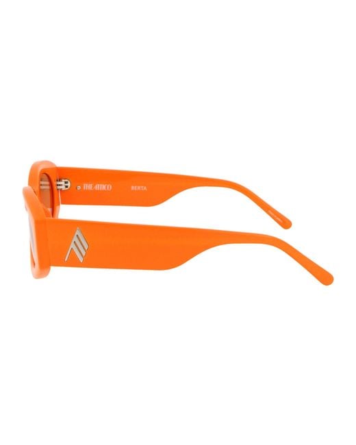 The Attico Orange Sunglasses