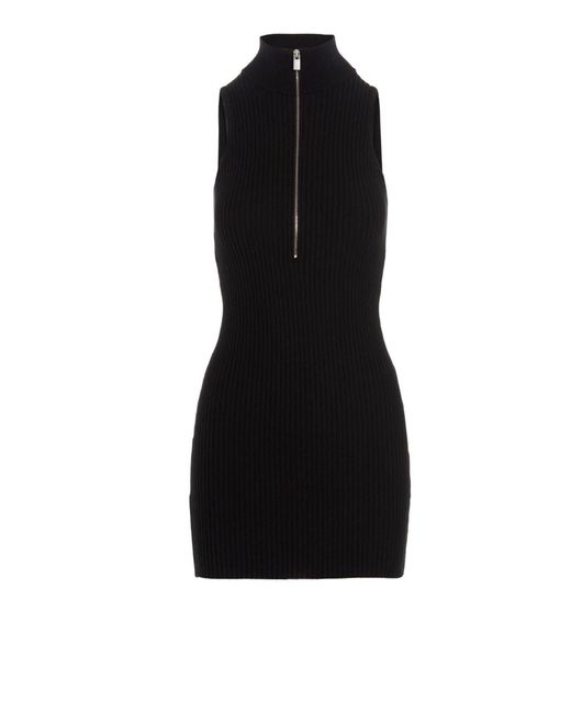 1017 ALYX 9SM 1017 Alyx 9 Sm Geribbelde Gebreide Jurk in het Black