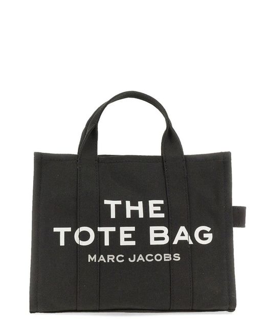 Marc Jacobs Black The Tote Bag Medium Canvas Tote
