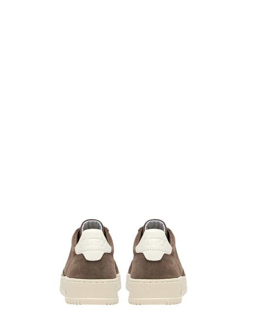 Autry Brown Medalist Low Uh08 Finish/Sue Moka/Wht