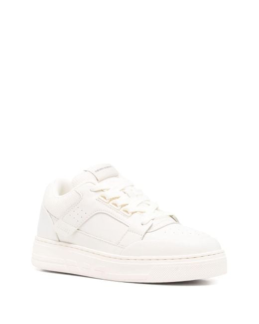 Emporio Armani Exclusive White Sneakers