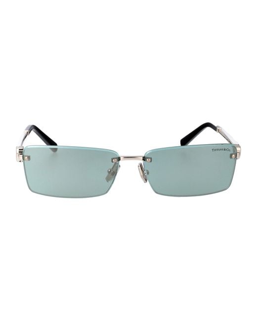 Tiffany & Co Blue Squared Sunglasses 0 Tf3108 B 62227 C