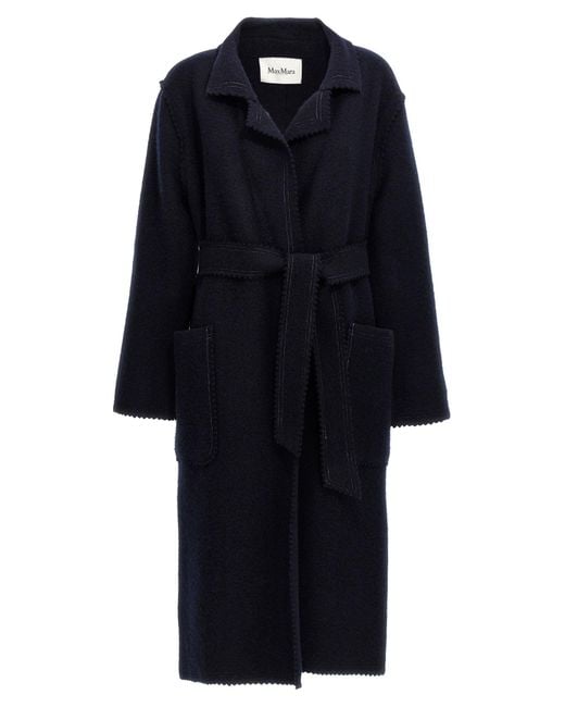 Max Mara Black 'Jene' Coat