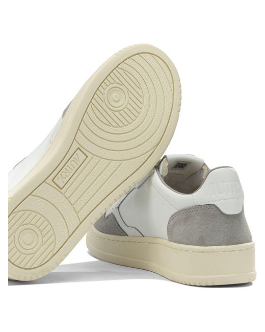Autry "Medalist Low"-Sneaker in White für Herren