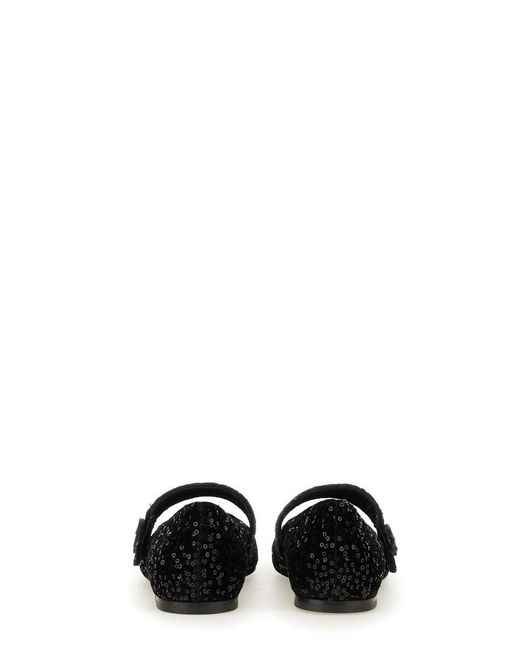 Roberto Festa Black Ballerina With Rhinestones