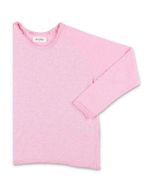 American Vintage Pink T Shirts And Polos